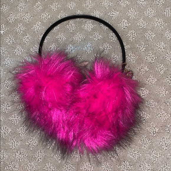 Juicy Couture Other - Amazing Juicy Couture hot pink ear muffs💗🤩 Juicy Couture Other - Amazing Juicy Couture hot pink ear muffs💗🤩